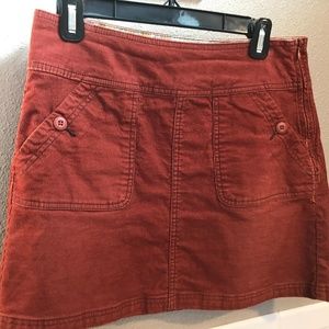 Prana Canyon Cord mini skirt